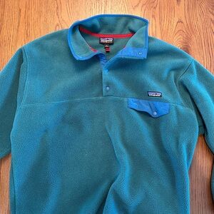 Patagonia Blue Fleece Men's Pullover